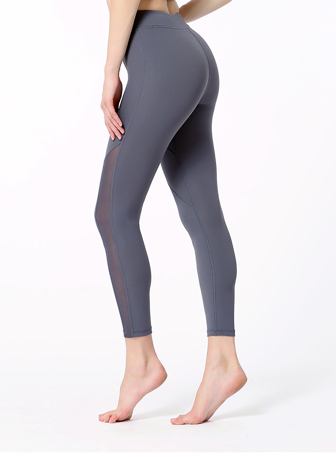 Women High Waist Workout Breathable Fitness Training Pants