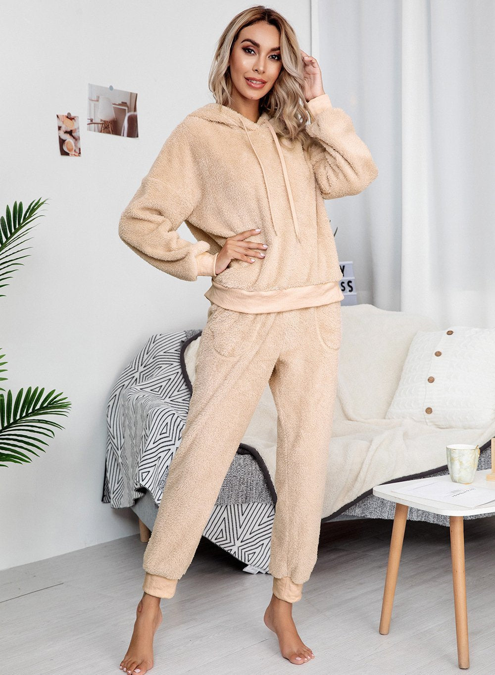 Women Plus Size Multiple Color Home Casual Sets