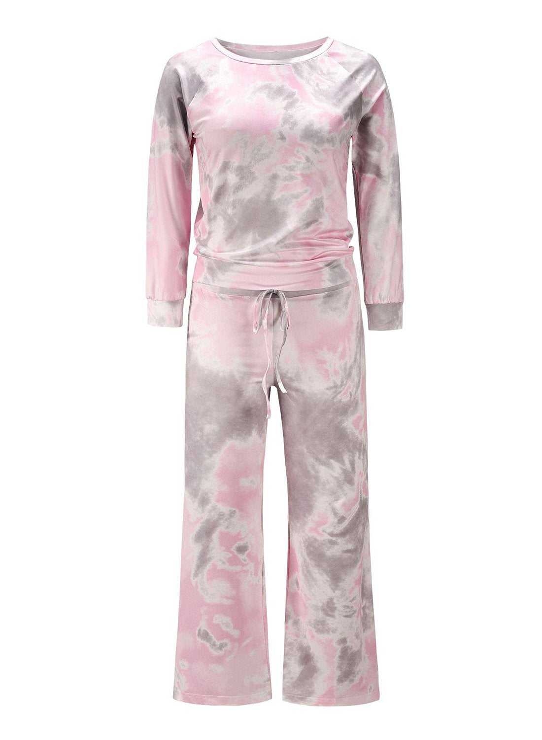 Women Two PCS Tie Dyed Home Casual Suit