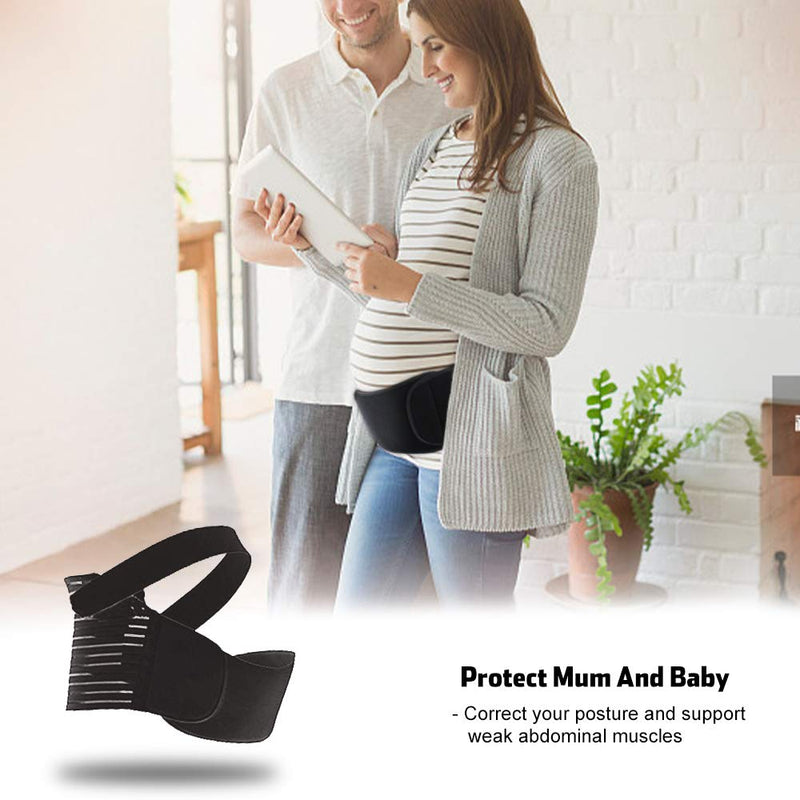 FITTOO Maternity Belt Back Support Belly Band Pregnancy Belt Support Brace Abdominal Binder Waist Support