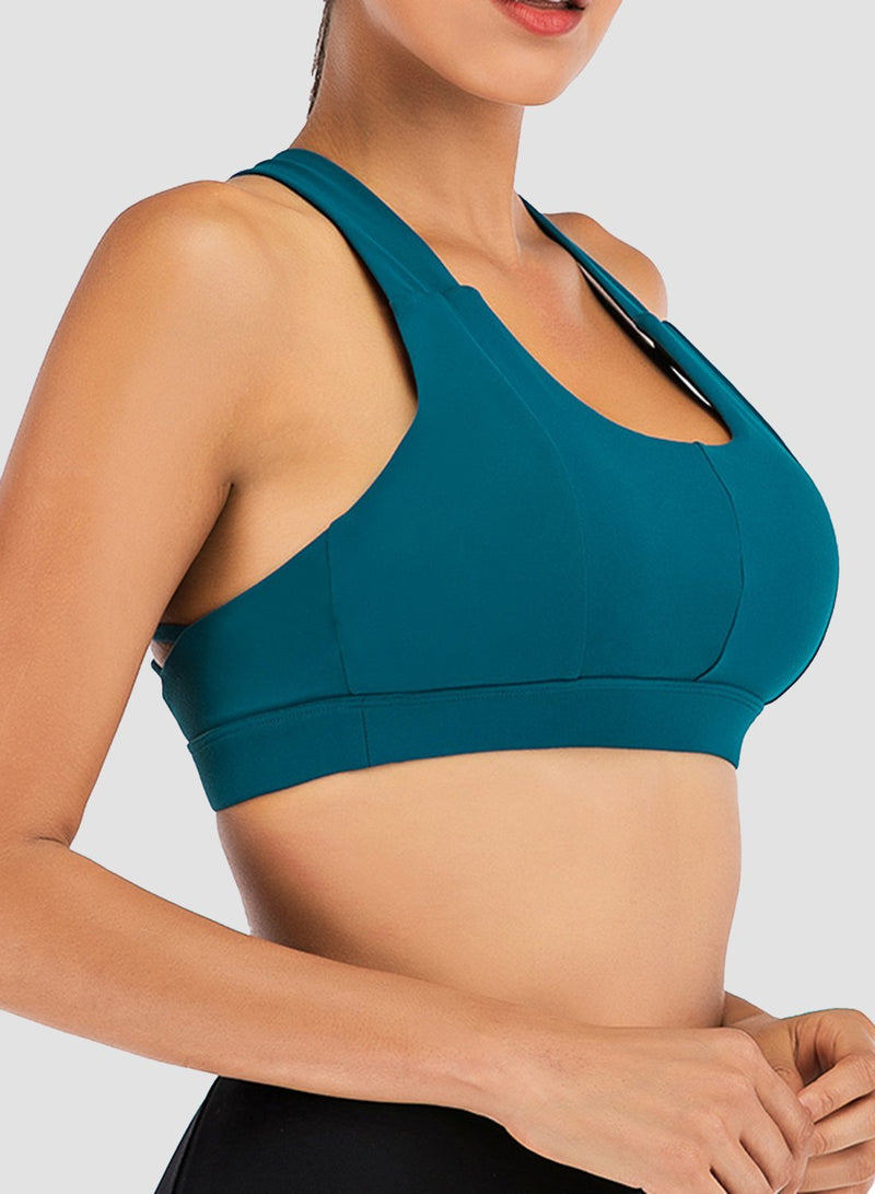 Back Beautifying Low-intensity Sports Bra