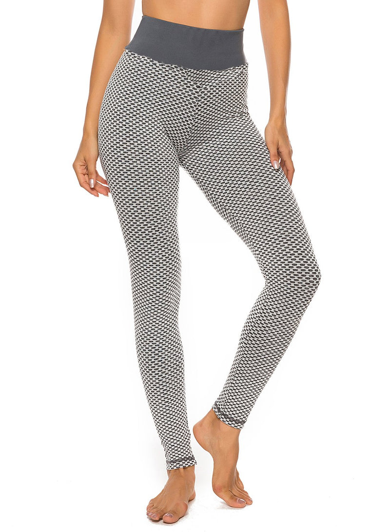 FITTOO Famouse Tik Tok Scrunch Butt Lifting Grey Leggings-JustFittoo