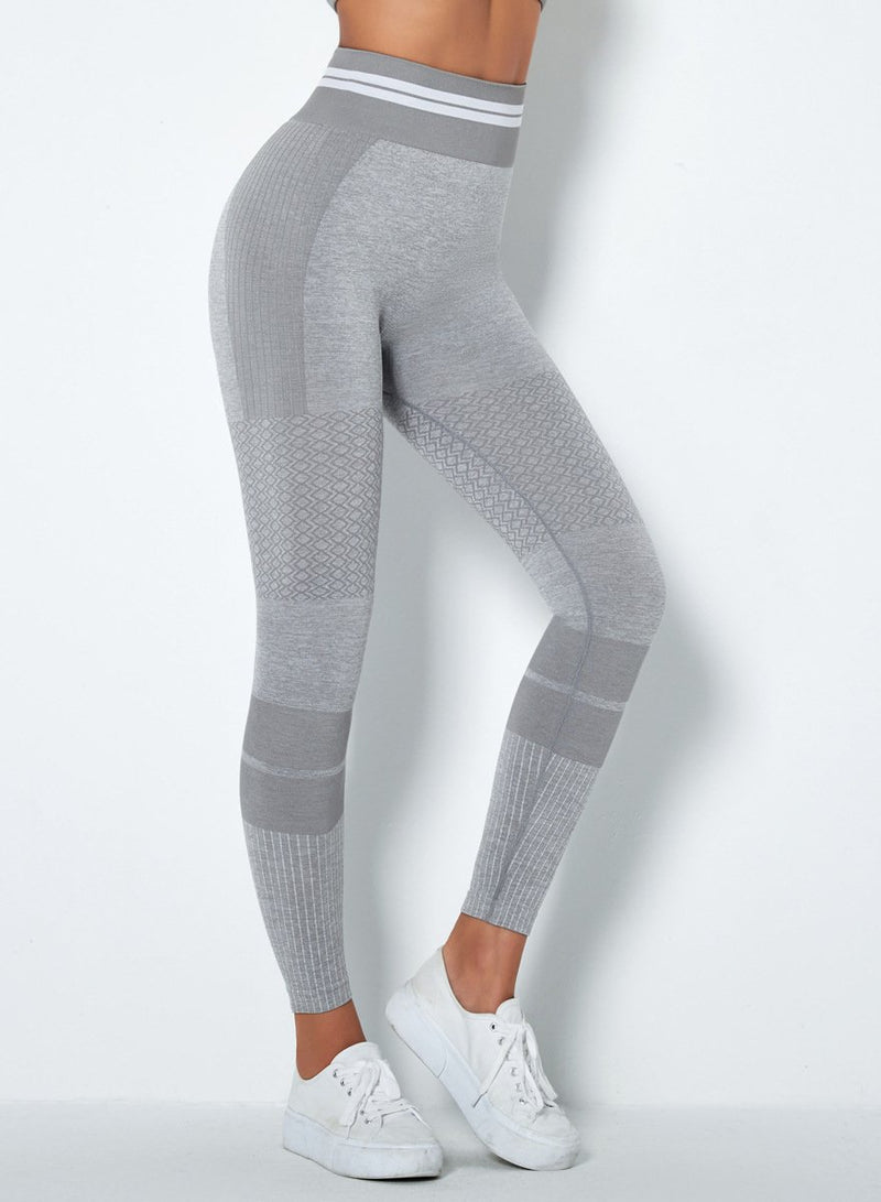Popular Solid Color Seamless Women Sports Leggings-JustFittoo