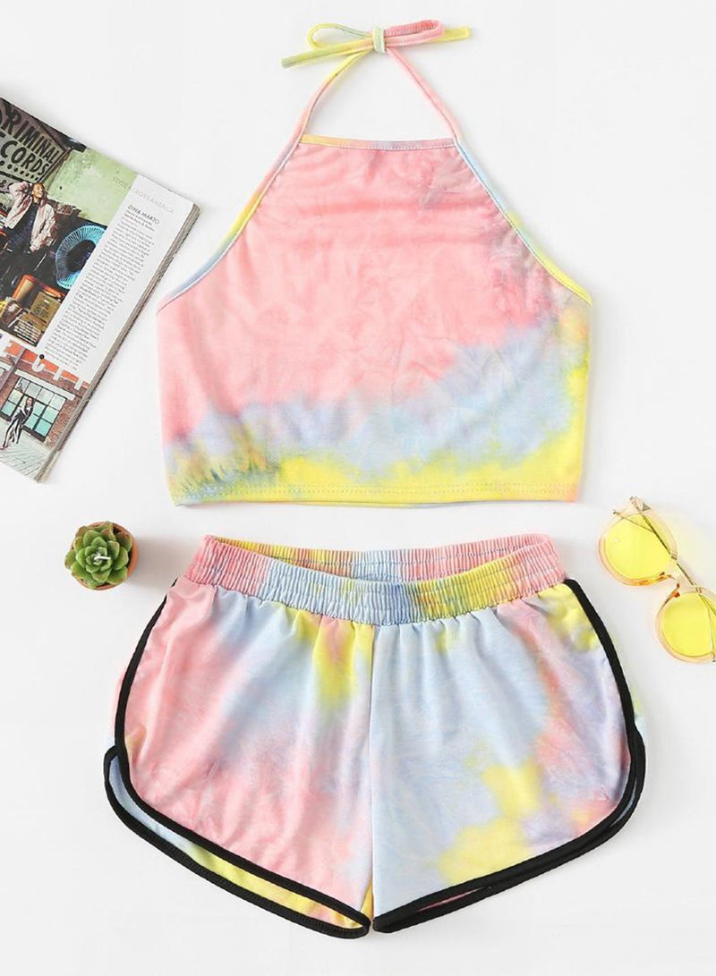 Tie-dyed Comfy Two Pieces Set