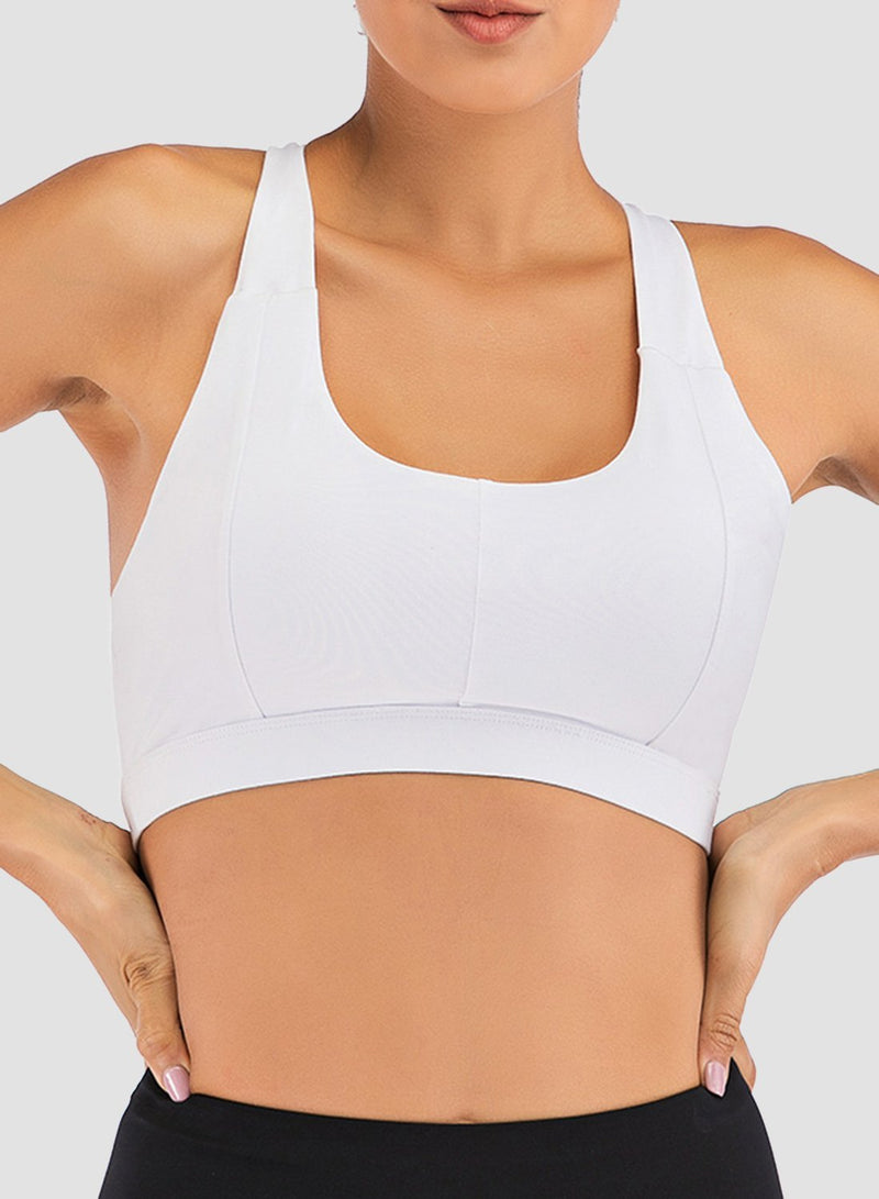 Back Beautifying Low-intensity Sports Bra