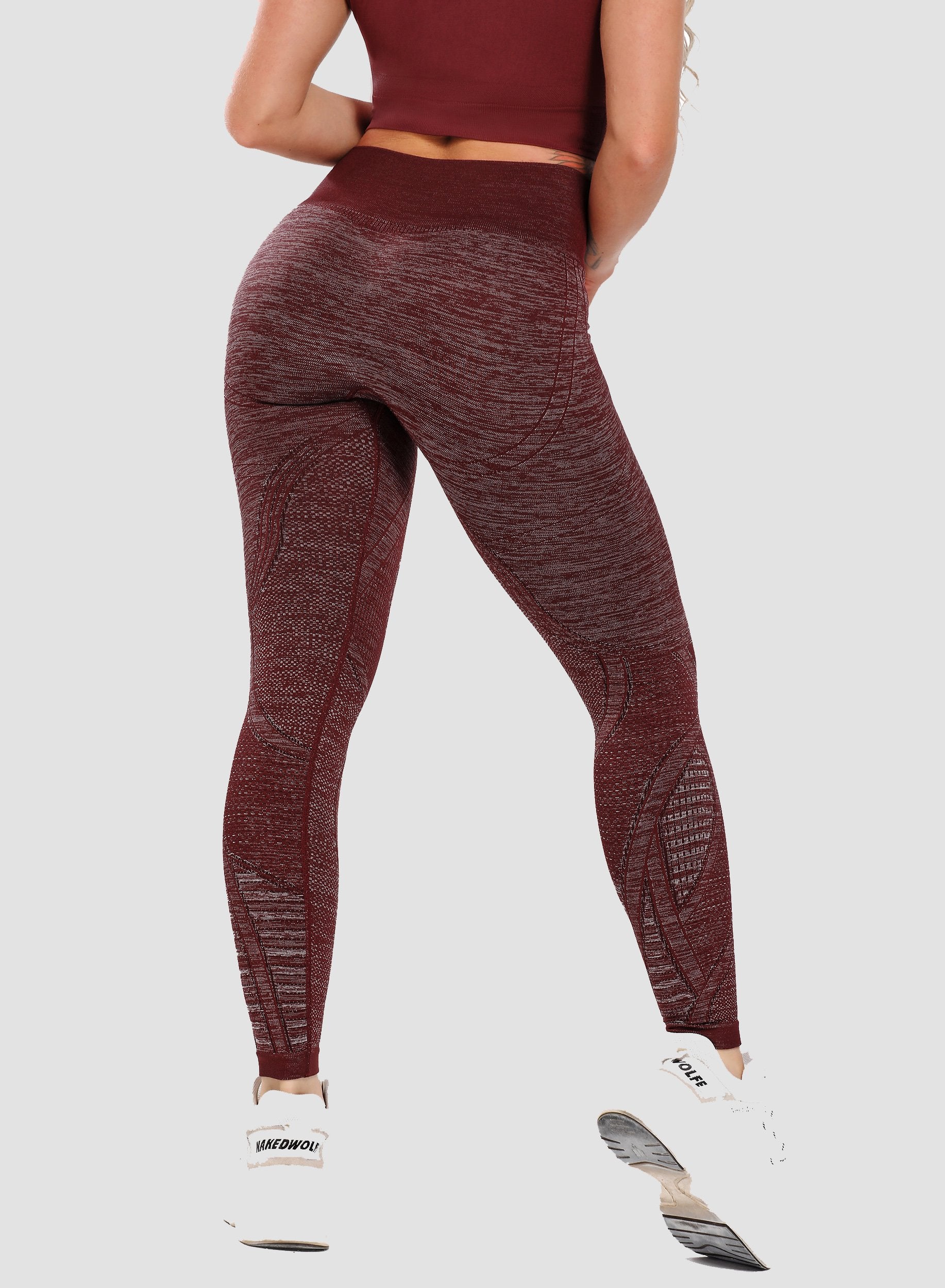 Women Breathable Seamless Sports Leggings-JustFittoo