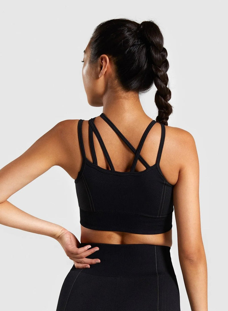 Breathable Special Back Design Sports Bra