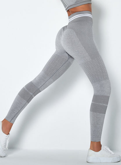 Popular Solid Color Seamless Women Sports Leggings-JustFittoo