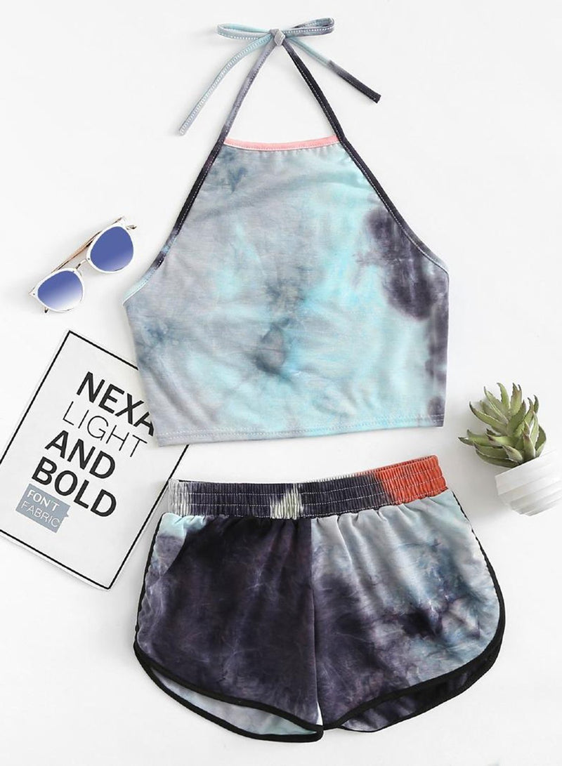 Tie-dyed Comfy Two Pieces Set