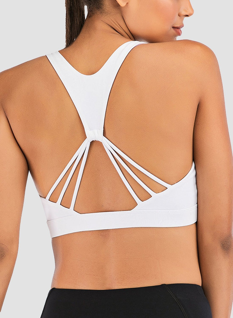 Back Beautifying Low-intensity Sports Bra