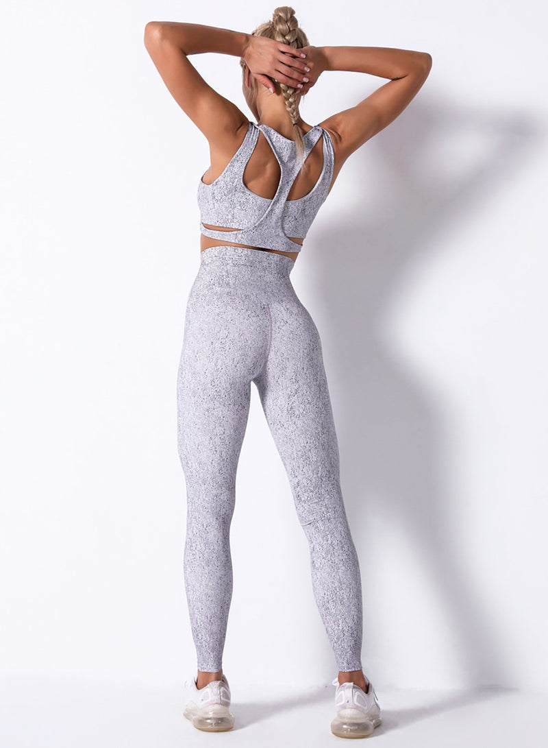 Women Two Piece Sports Bra and Legging