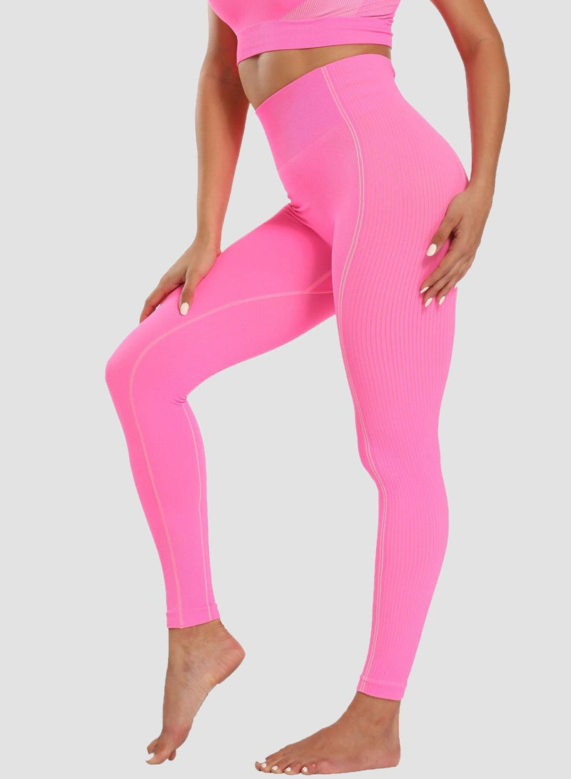 Multiple Solid Color Women Summer Seamless Sports Leggings