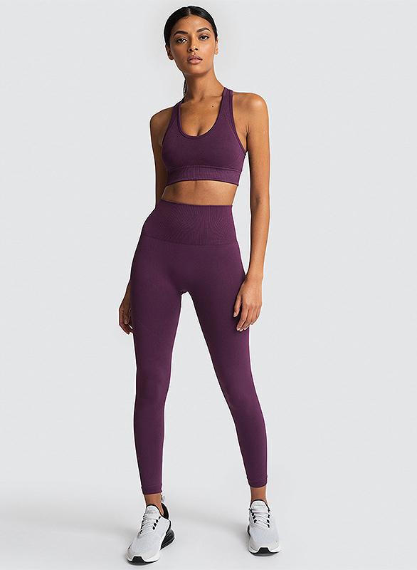 Multiple Color Women Sports Bra and Legging-JustFittoo