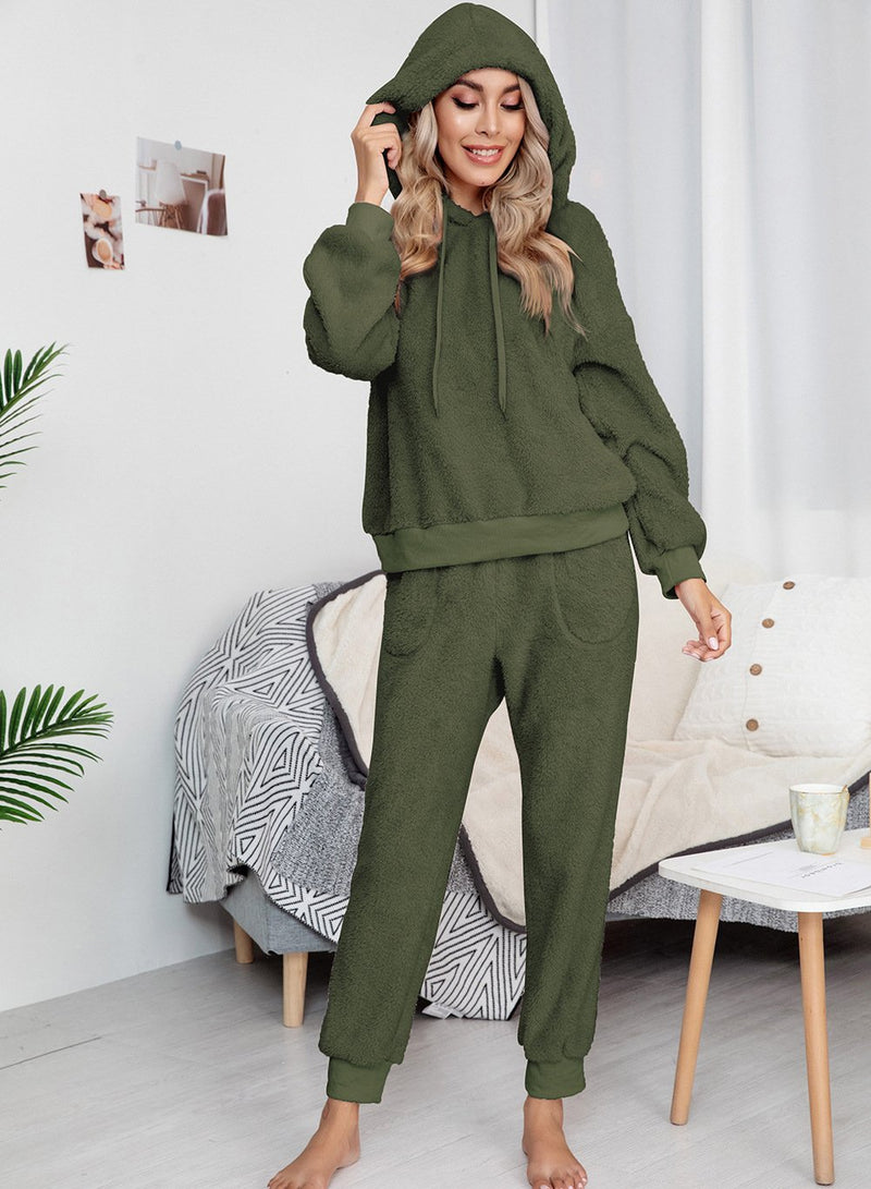 Women Plus Size Multiple Color Home Casual Sets