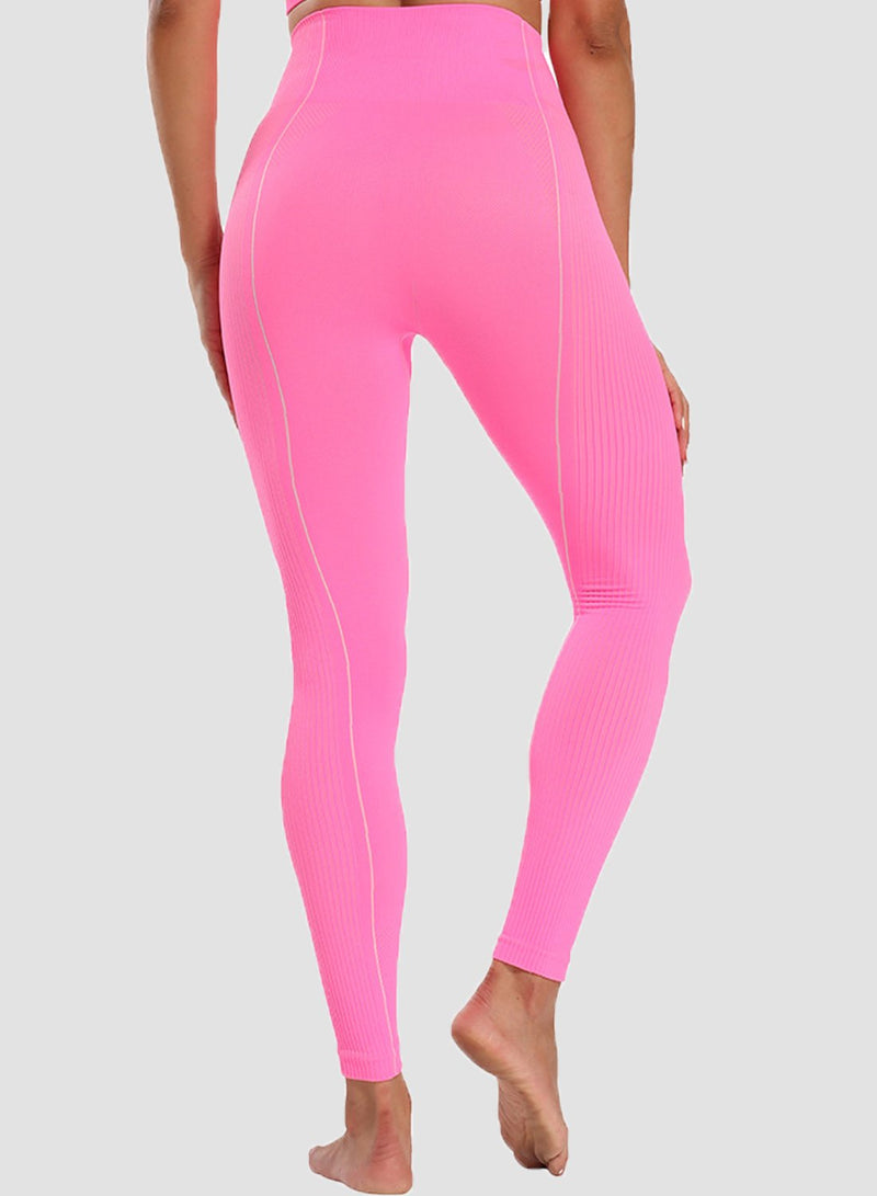 Multiple Solid Color Women Summer Seamless Sports Leggings