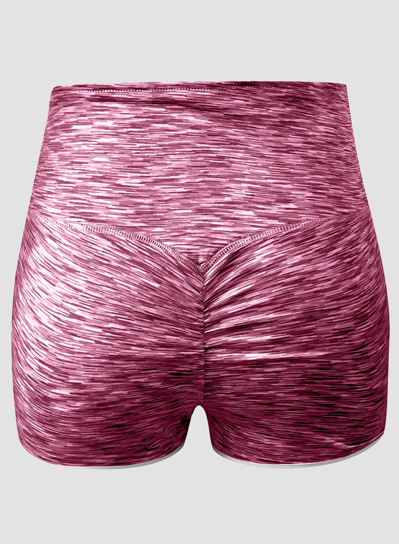 Scrunch Booty Pied Breathable Shorts