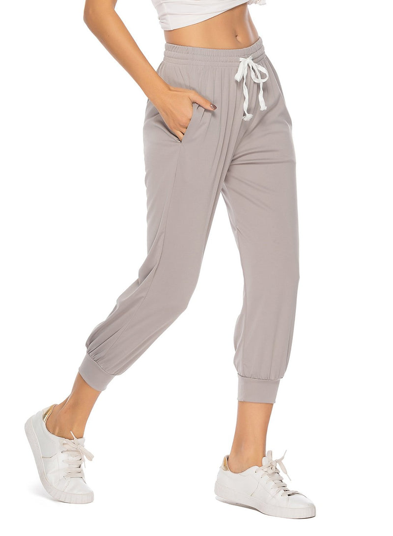 Solid Color Training Workout Yoga Pants-JustFittoo