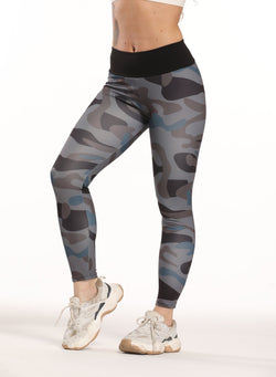 Camouflage Print Women Sports Leggings-JustFittoo