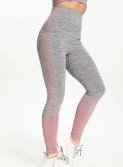 Women Comfy Contrast Color Running Sports Leggings-JustFittoo