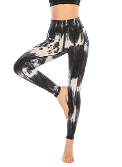 Tie Dyed Women Yoga Sport Leggings