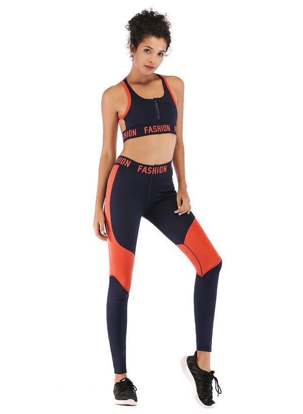Breathable Comfy Women Sport Bra and Legging Set-JustFittoo