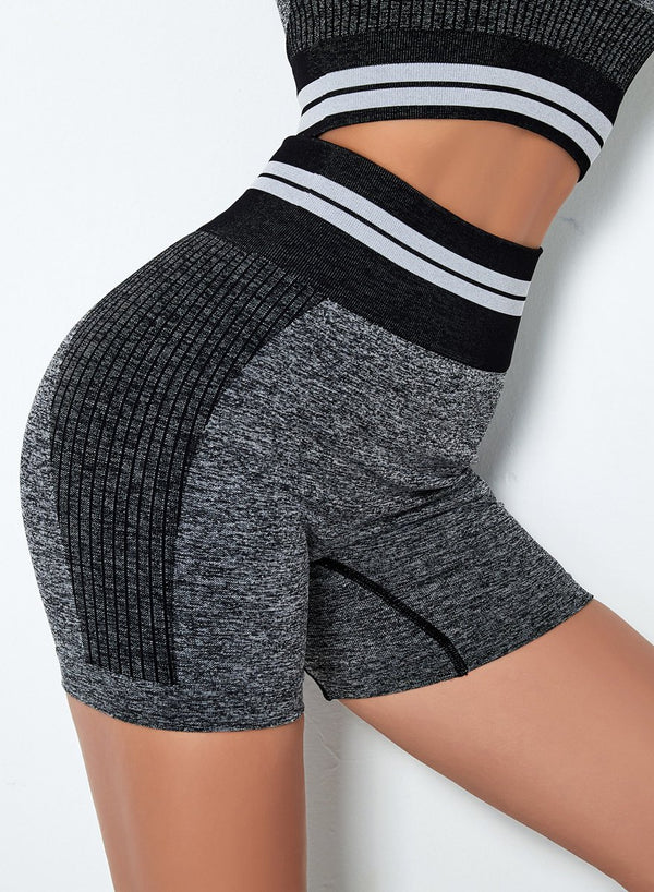 Breathable Women Seamless Running Sports Shorts