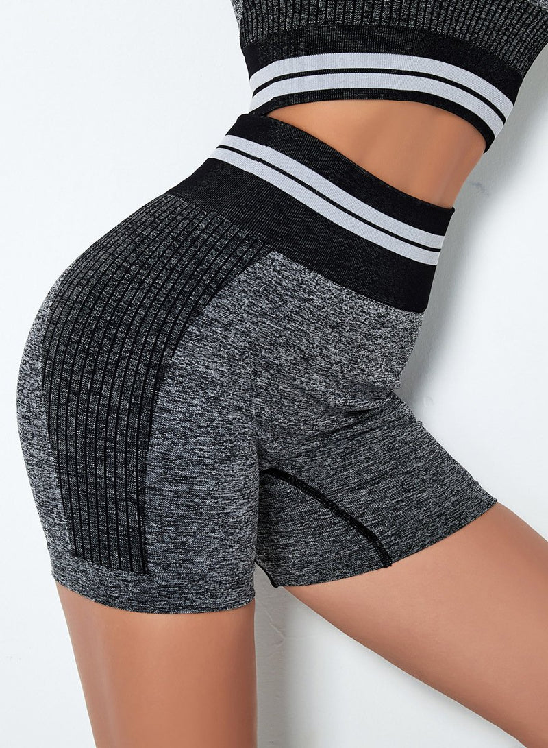 Breathable Women Seamless Running Sports Shorts