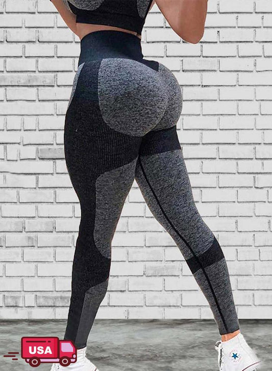 FITTOO Women's Tone in Tone Ultra Soft Breatheable Yoga Pants-JustFittoo