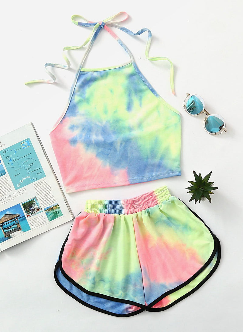 Tie-dyed Comfy Two Pieces Set