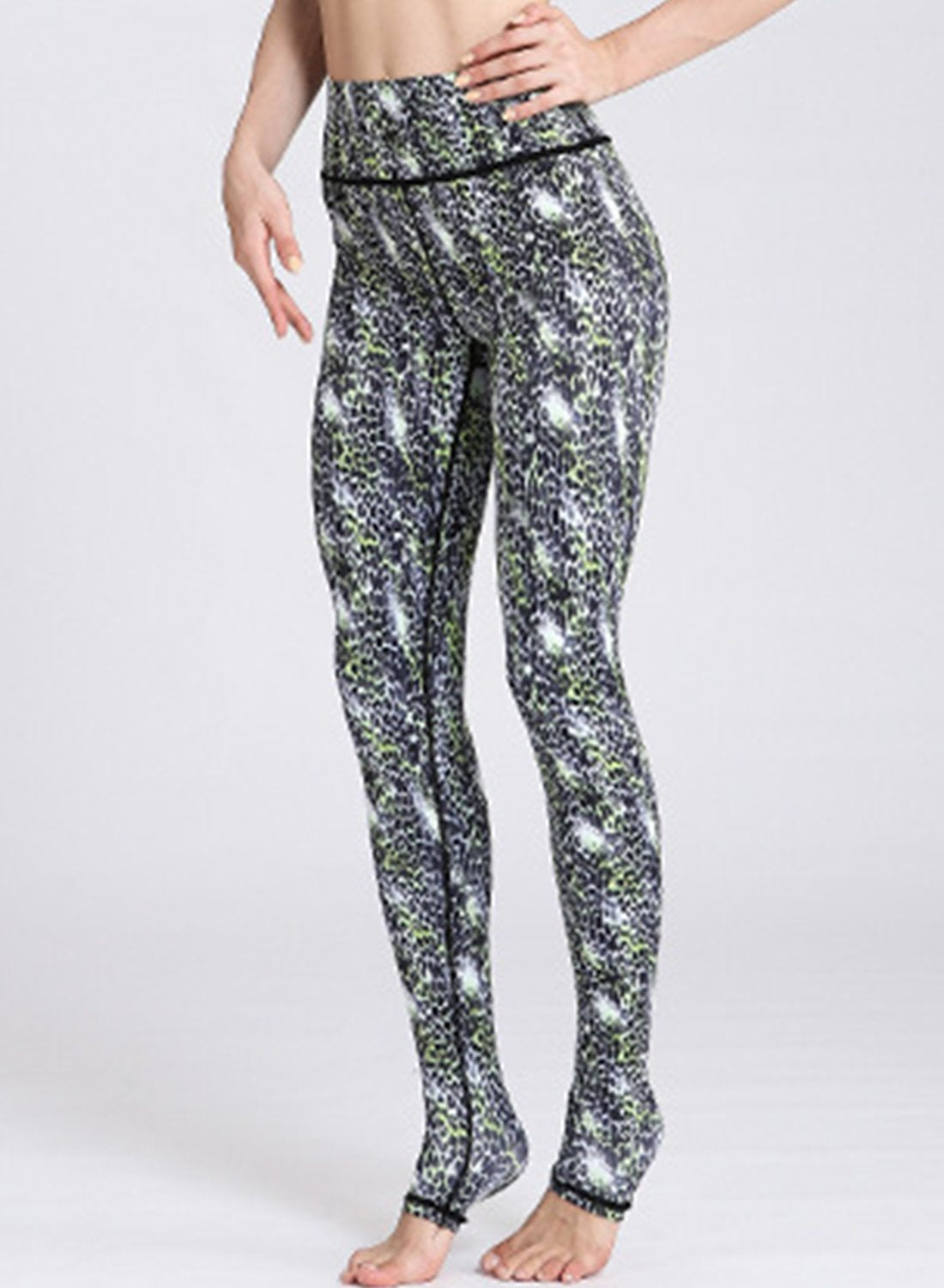 Step-foot Women Leopard Print Leggings