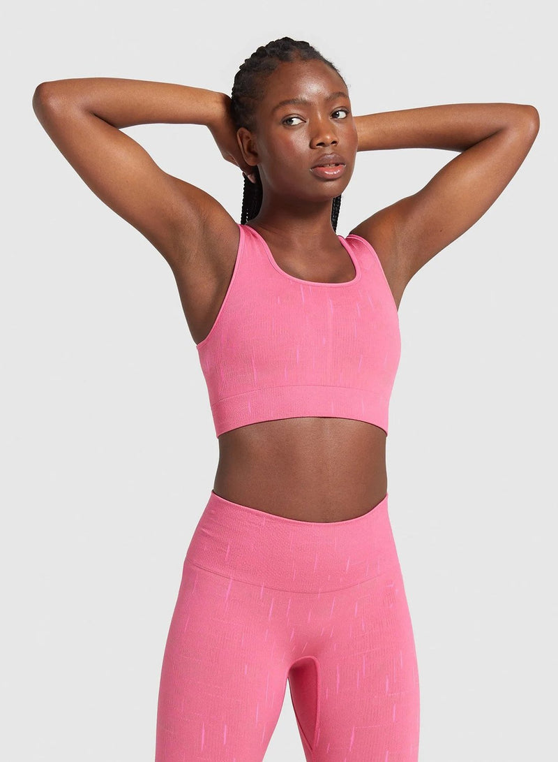 Luminous Night Glow Women Two Piece Sports Bra and Legging