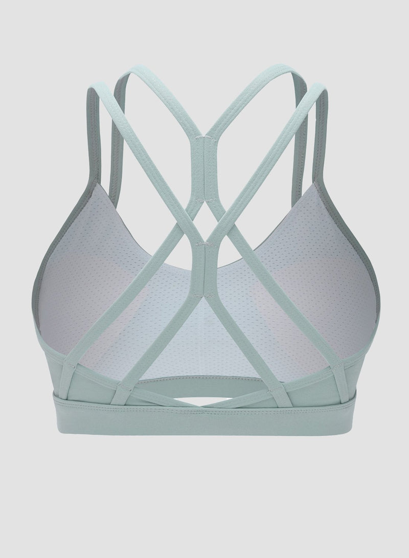 Body Shape Criss-cross Spaghetti Strap Bra