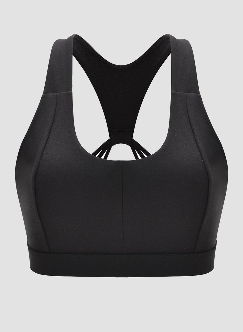 Back Beautifying Low-intensity Sports Bra