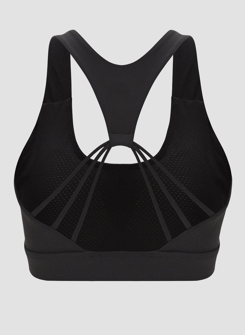 Back Beautifying Low-intensity Sports Bra