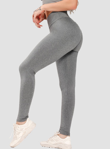 Scrunch Booty High Elastic Ultra Comfy Leggings-JustFittoo