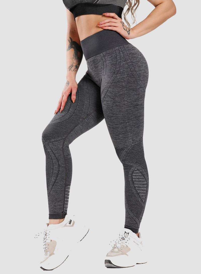Women Breathable Seamless Sports Leggings-JustFittoo