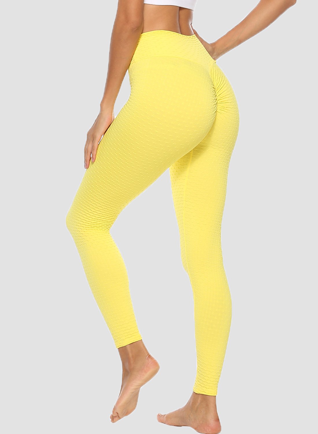 Women Seamless Solid Color Exercise Leggings