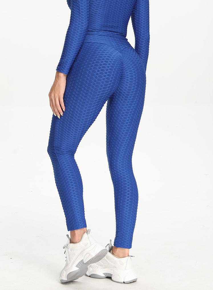 High Waist Breathable Solid Color Women Sports Leggings-JustFittoo