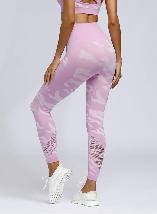 Camouflage Seamless Comfy Yoga Running Legging-JustFittoo