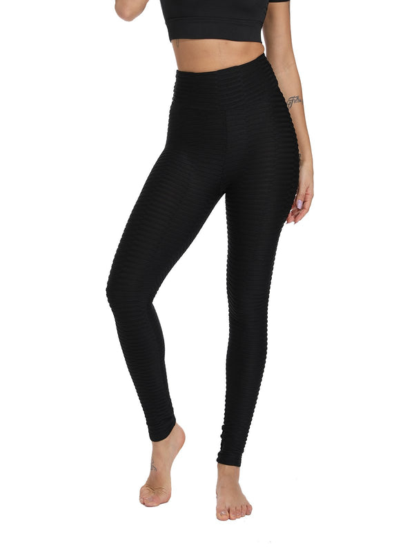 Fittoo Textured Workout Leggings Tiktok Booty Scrunch leggings Butt Lift Tights