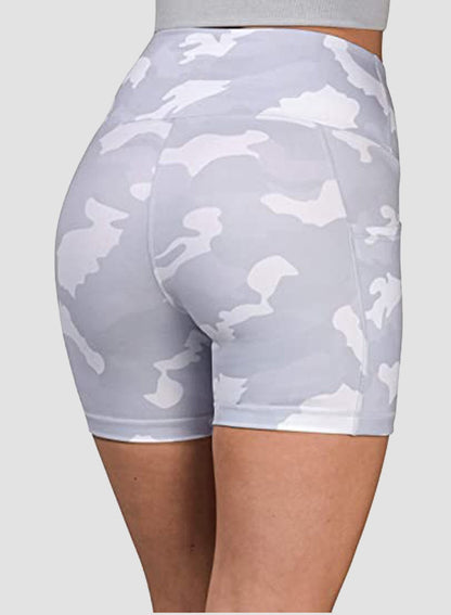 Camo Breathable Pockets Shorts