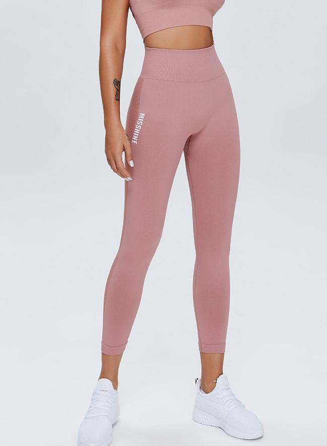 Comfy Women Soft Solid Sports Leggings-JustFittoo