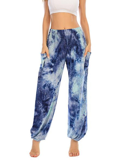Fittoo Ankle Tied Casual Loose Women High Waist Yoga Leggings
