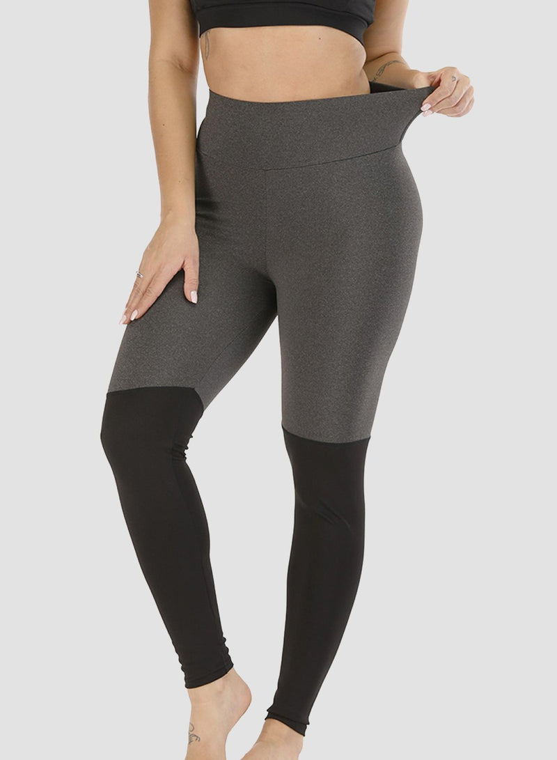 Two-tone Butt Lifting Tight Fit Leggings