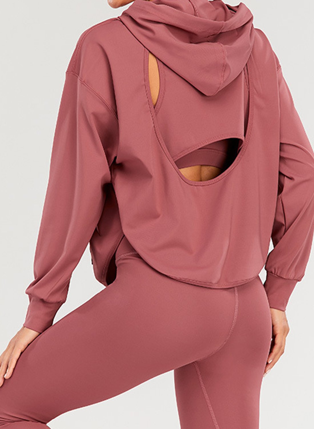 Long Sleeve Women Pocket Casual Sport Hoodie