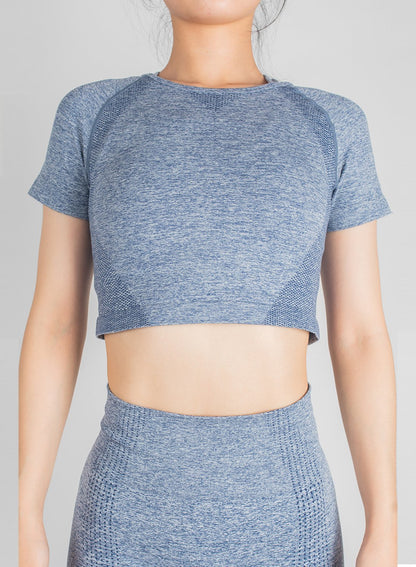 Solid Color Seamleass Body Form Tops