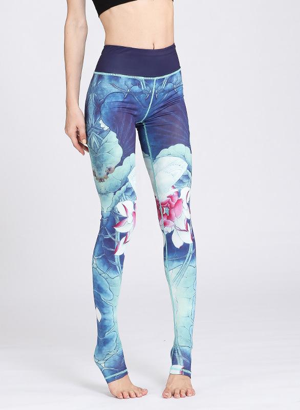 Special Print Women Long Sports Leggings-JustFittoo