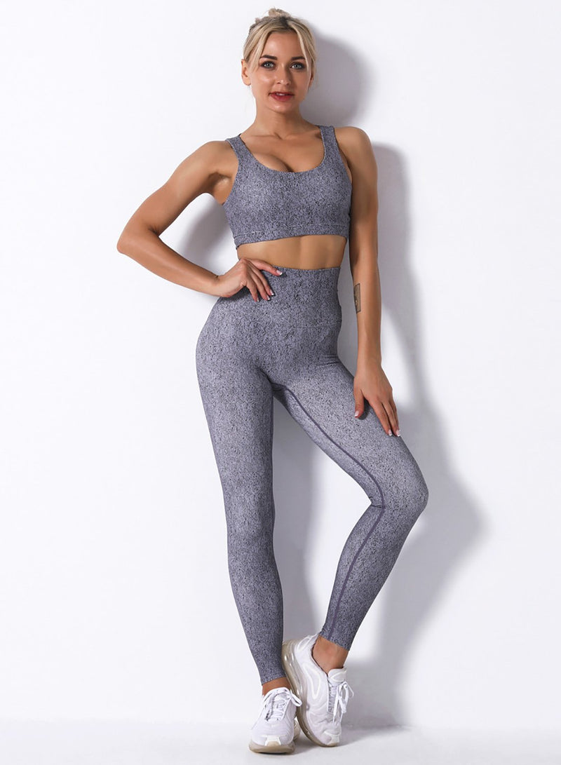 Women Two Piece Sports Bra and Legging