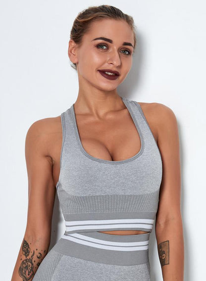 Breathable Women Seamless Workout Fitness Sport Bra