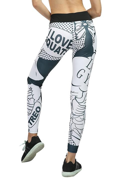 Digital Print Women Workouts Leggings-JustFittoo